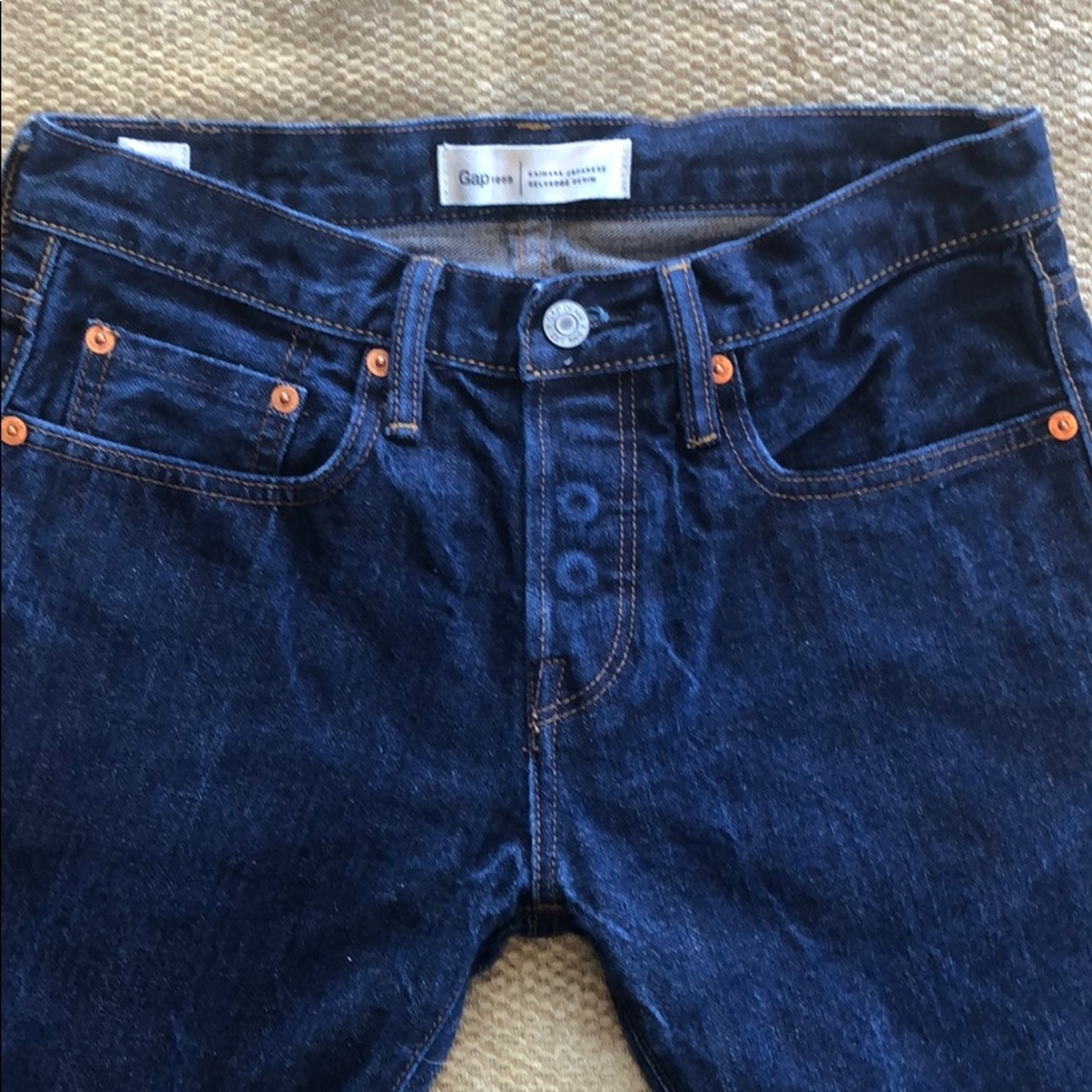 Gap Selvege Skinny Denim Jean